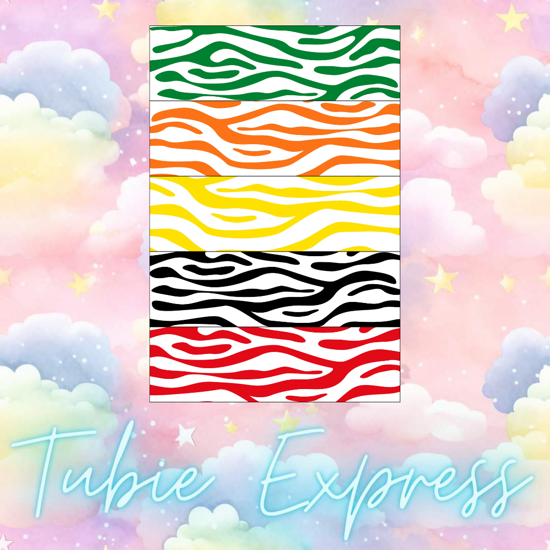 Colourful Zebra Print