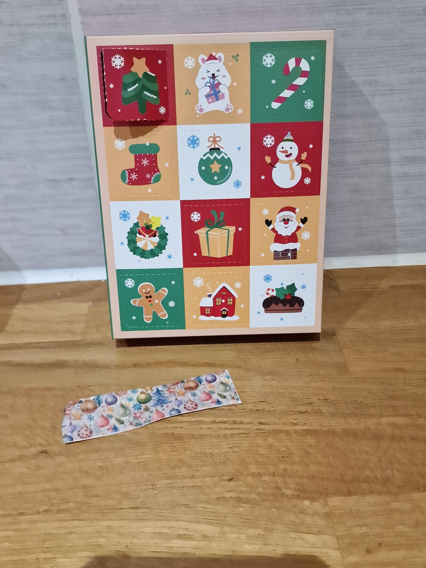 12 days tubie tape Advent calendar.