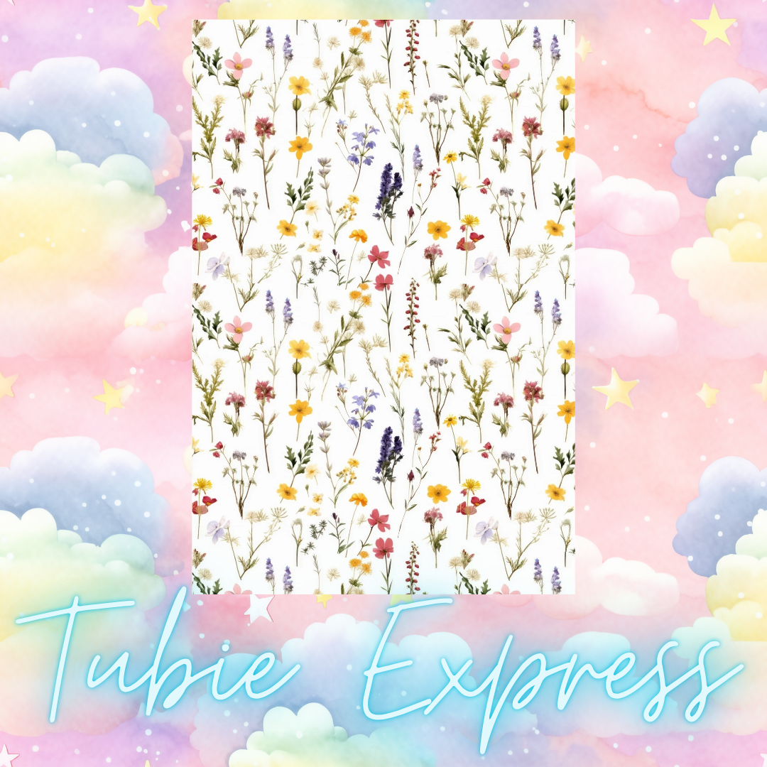 Wild flowers (full sheet),