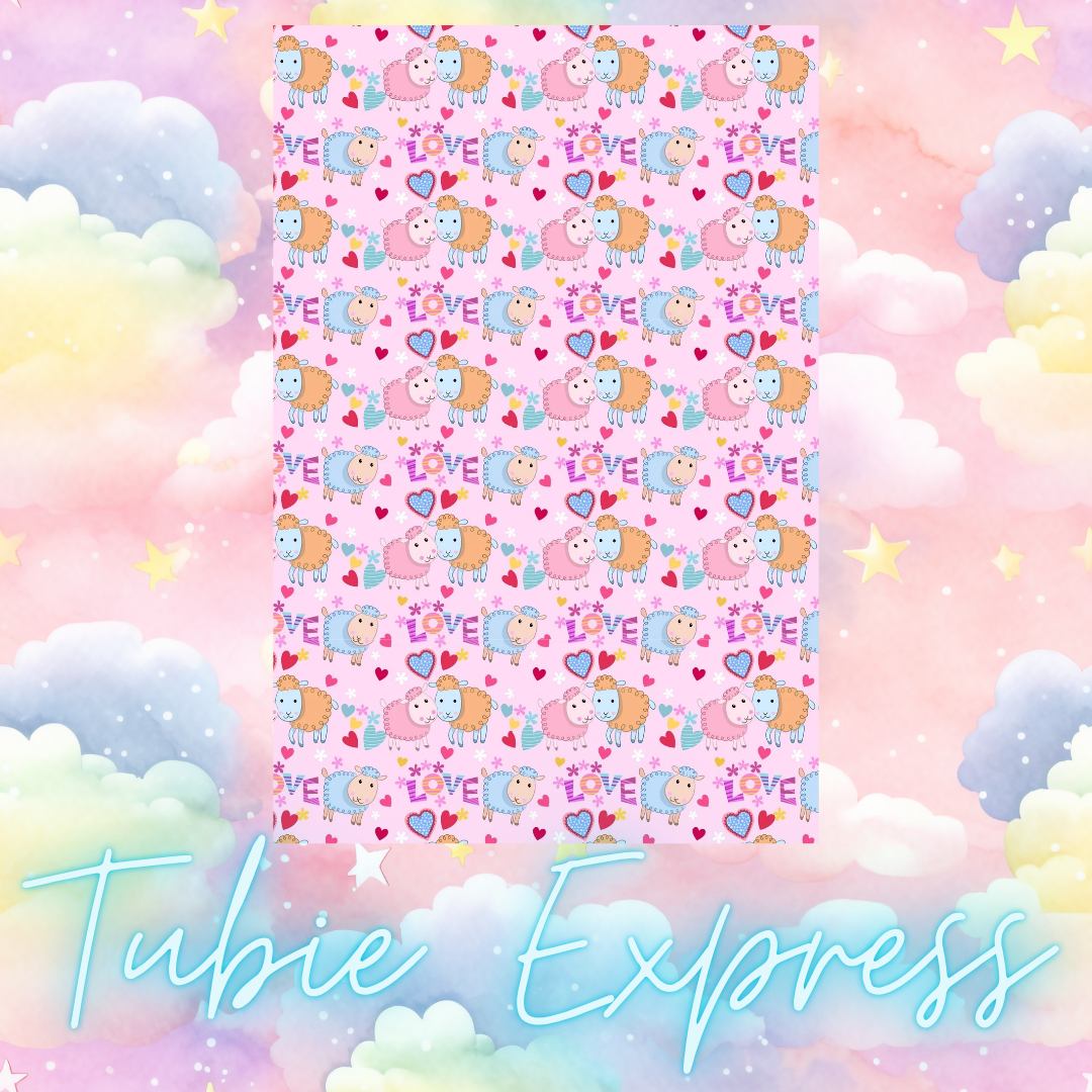 Sheep love (full sheet)