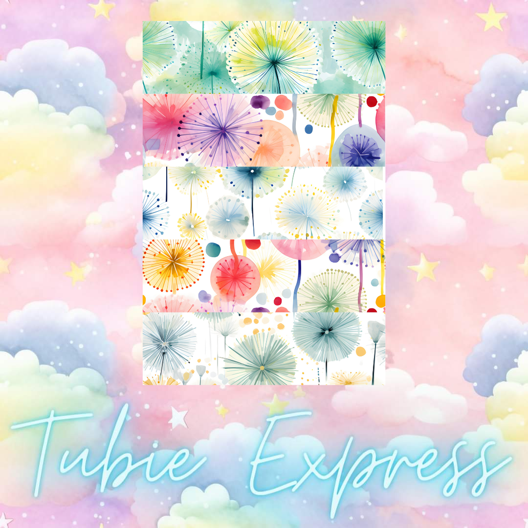 Dandelion Rainbow Wish