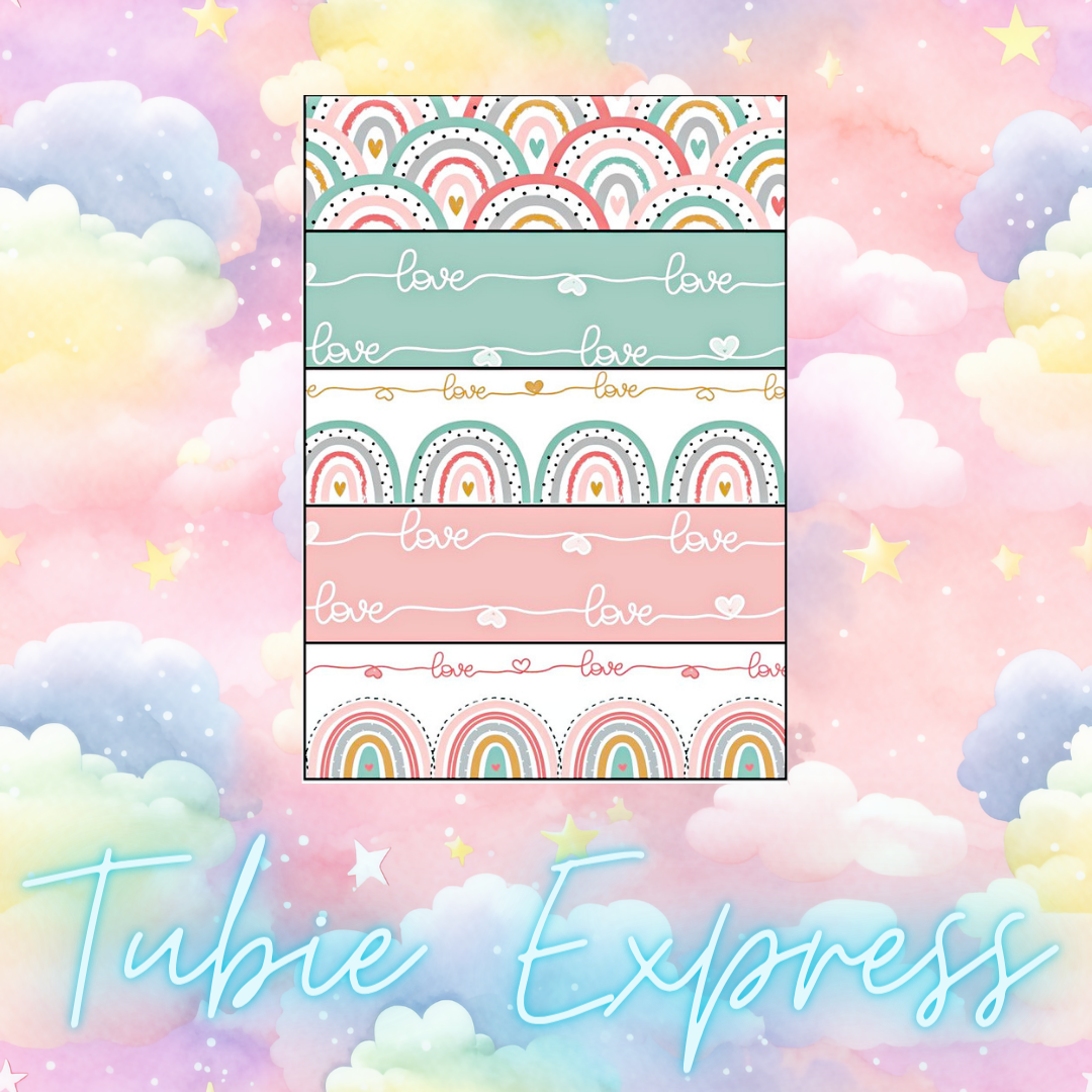 Pastel Love Rainbows