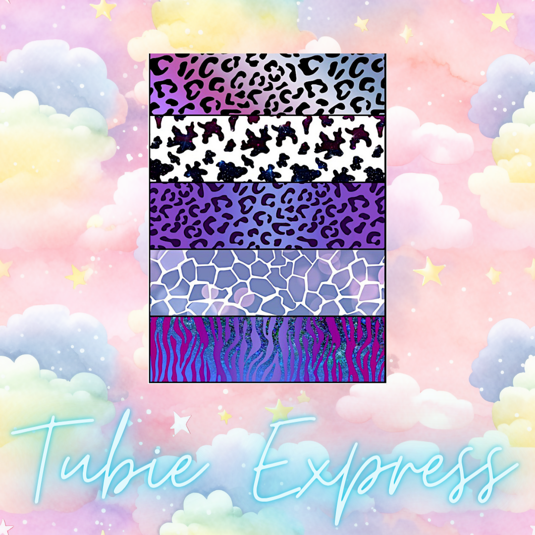 Animal print (purple)