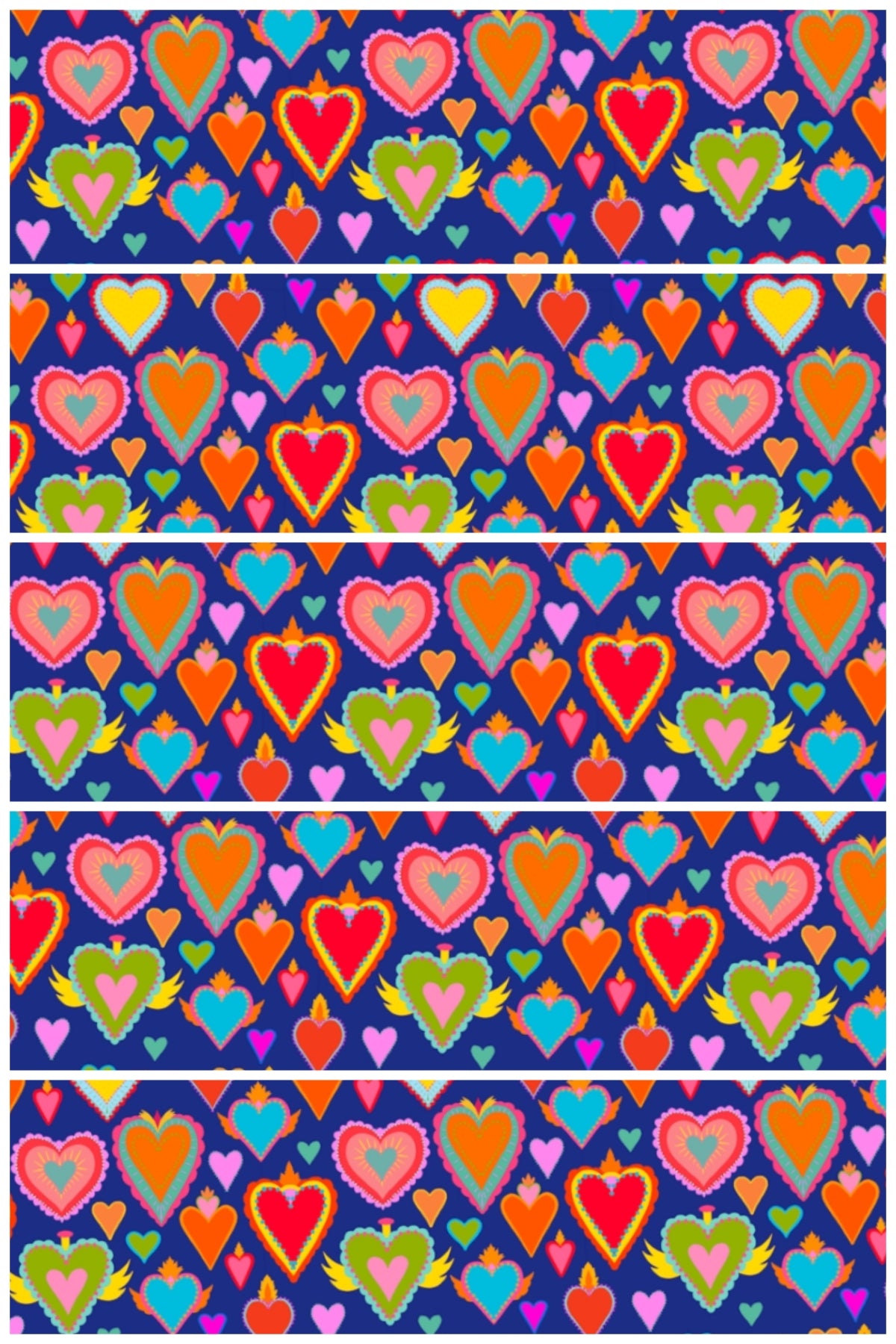 Gothic hearts (strips)