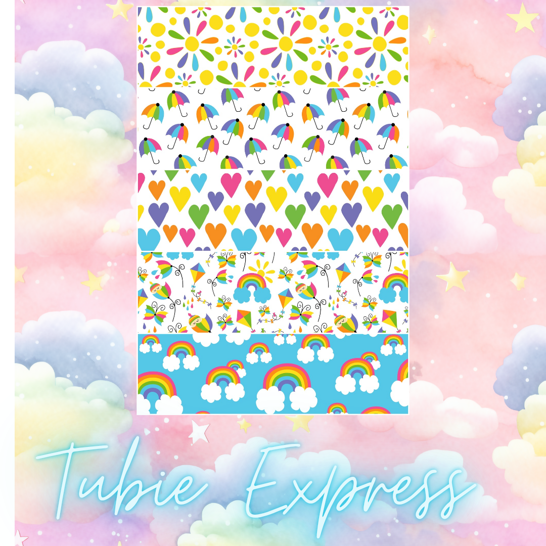 Rainbows and umbrellas 🌂