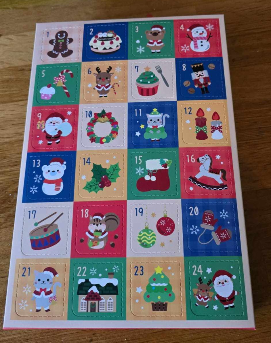 25 days tubie tape Advent calendar.