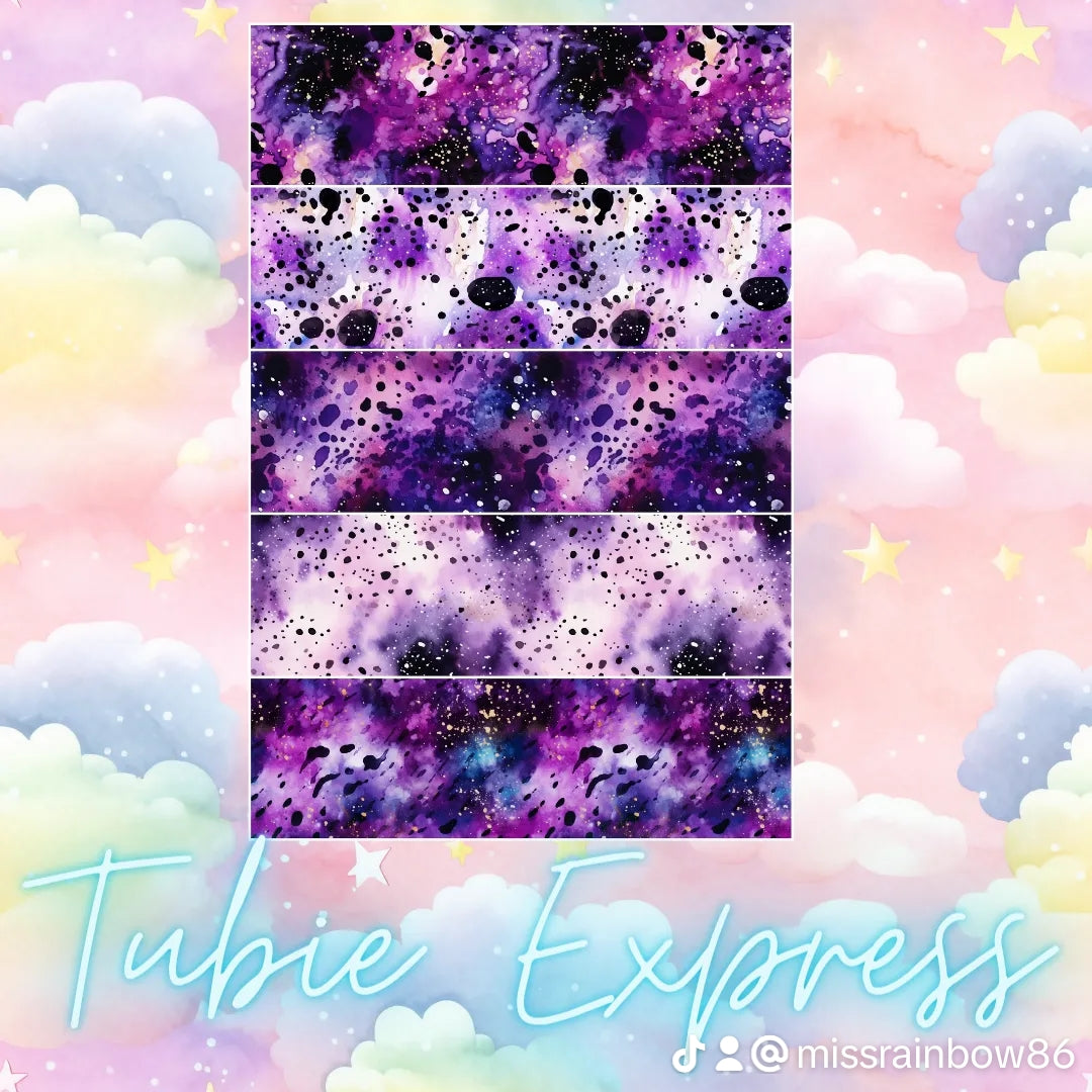 Purple Leopard prints