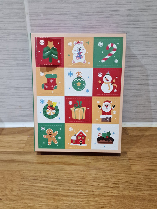 12 days tubie tape Advent calendar.