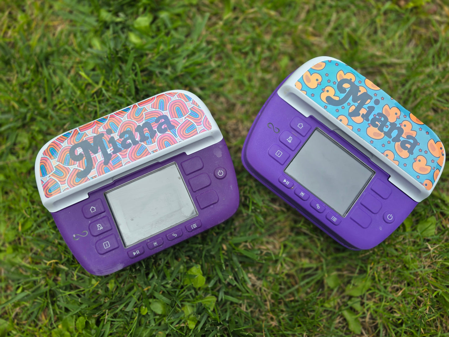 Personalised Nutricia Infinity 3 pump stickers