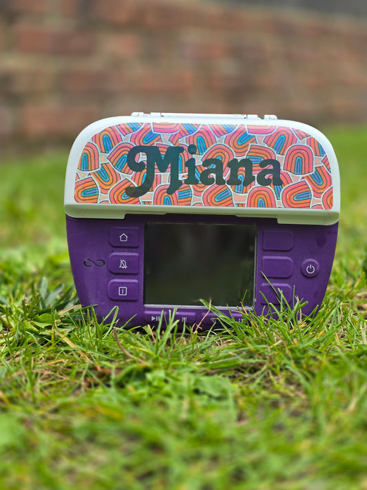 Personalised Nutricia Infinity 3 pump stickers