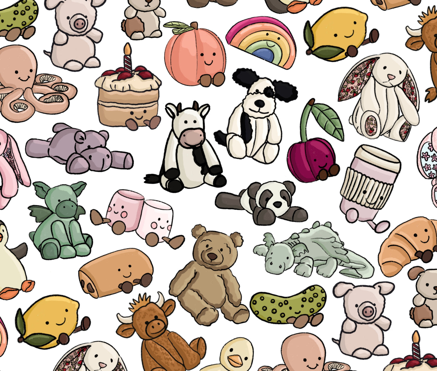 Happy Teddies collection.