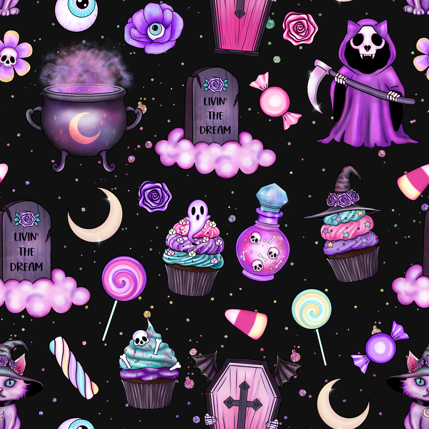 Halloween Medication Mats