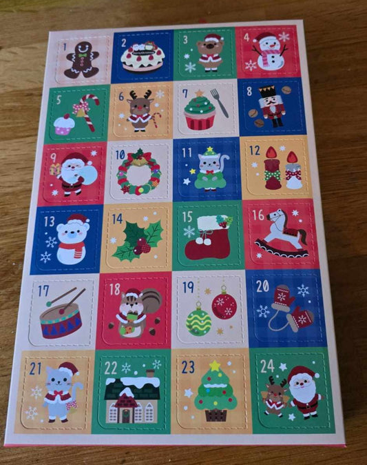 25 days tubie tape Advent calendar.