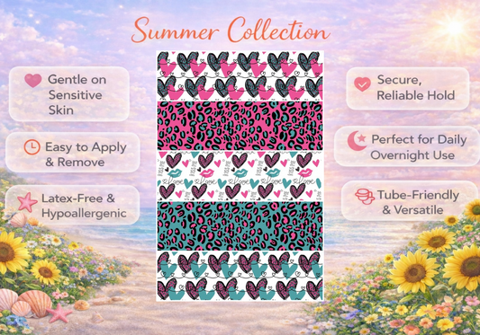 Pink and teal love